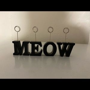 5 for $25. MEOW picture holder